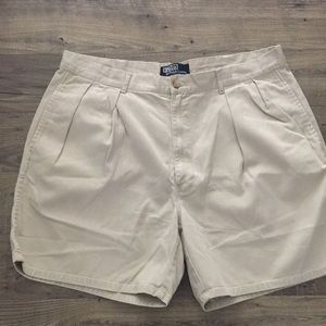 Polo Ralph Lauren Vtg retro Khaki Chino shorts 38